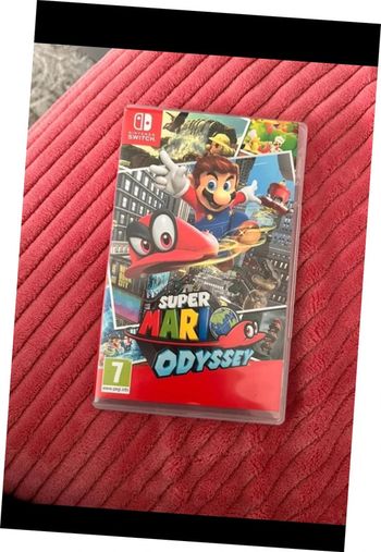 Jeu Super Mario Odyssey Switch avec Boîte d'origine
