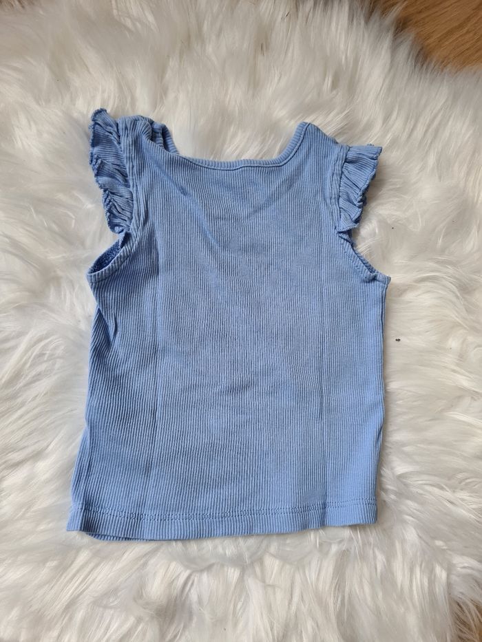 Tee-shirt bleu - photo numéro 2