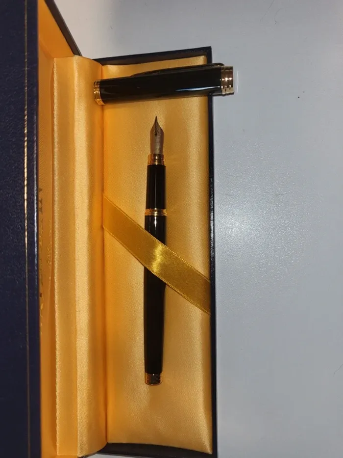 Stylo plume waterman plume or 18k - photo numéro 4