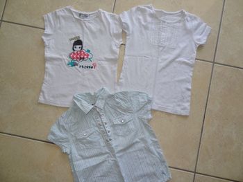 lot de 3 hauts T 6ans