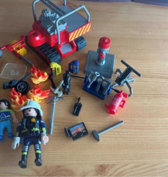 Playmobil brigade des pompiers - photo numéro 3