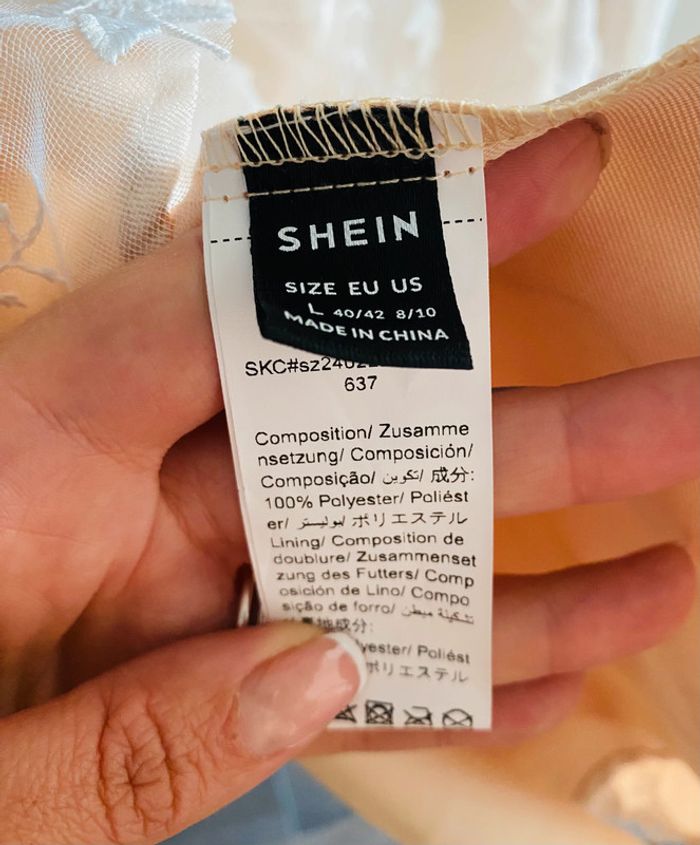 Robe de cérémonie taille L comme neuve - photo numéro 12