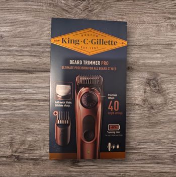 Beard trimmer pro king c gillette