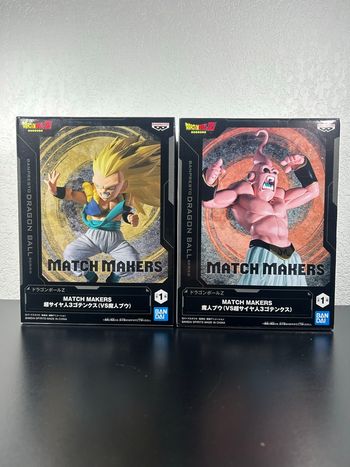 Figurines Dragon Ball - SSJ 3 Gotenks vs Majin Buu (neuves)