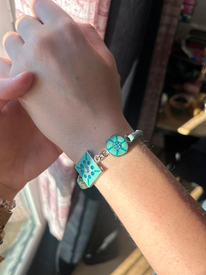 Bracelet bleu - photo numéro 2