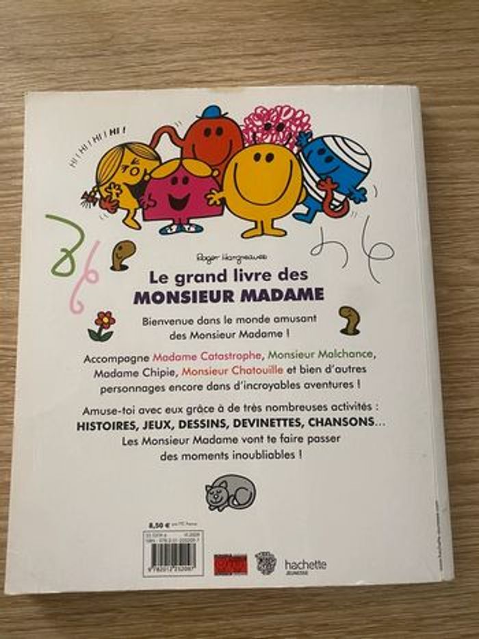 Grand livre des Monsieur Madame - photo numéro 3