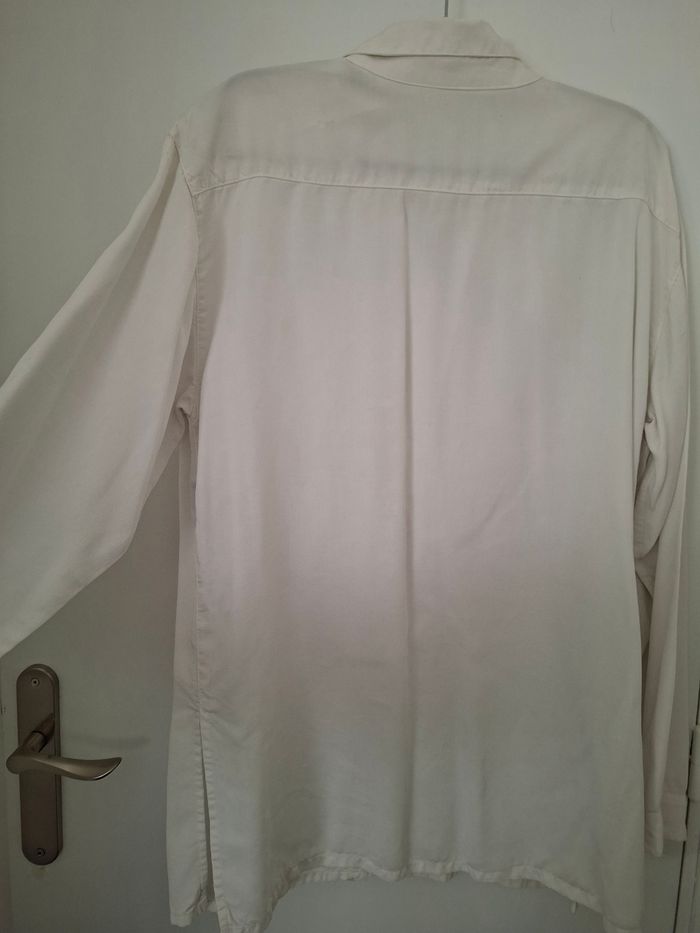 Chemise  blanche  toile coton - photo numéro 4