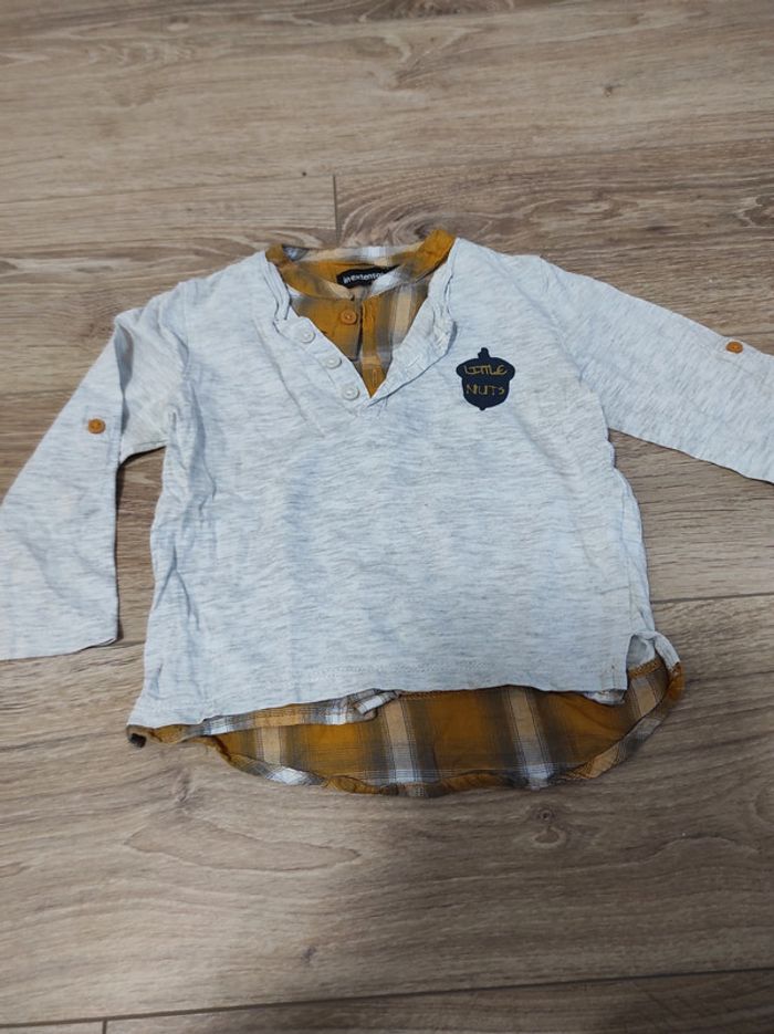 T-shirt manches longues 2 ans