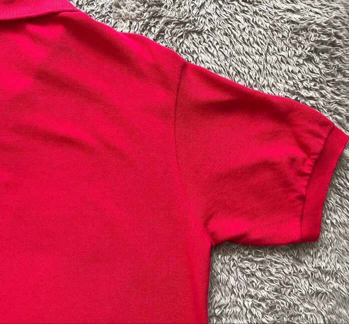 Polo lacoste rouge homme Taille M parfait état - photo numéro 8