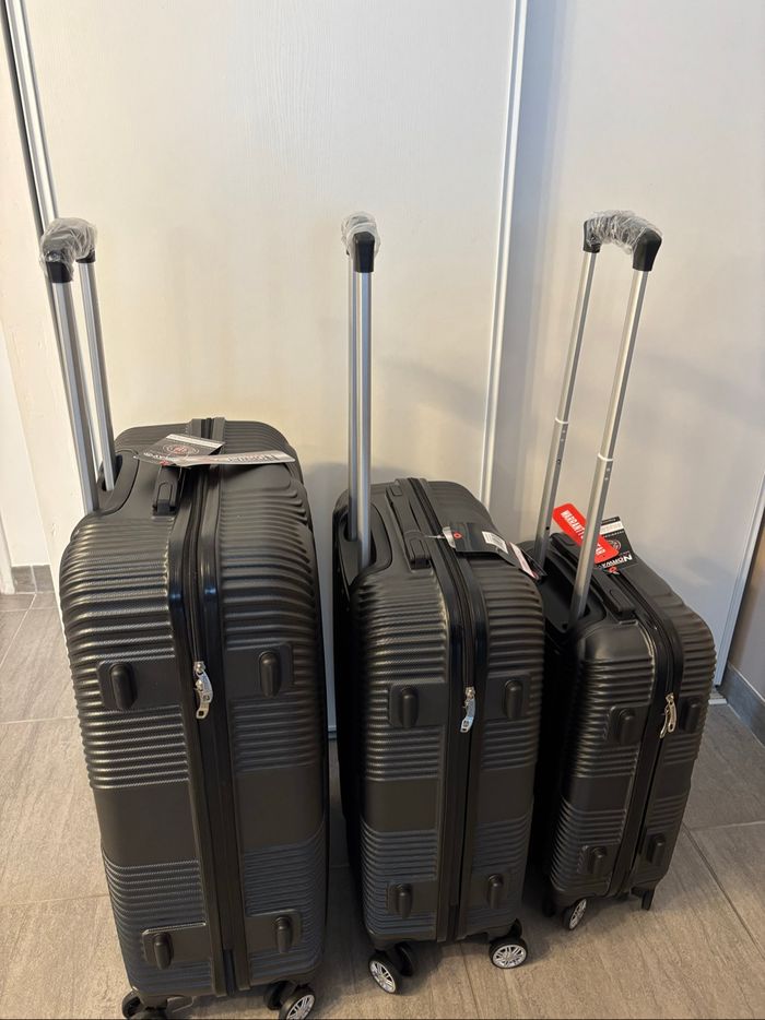 Lot de 3 valises grises Geographical Norway - photo numéro 8