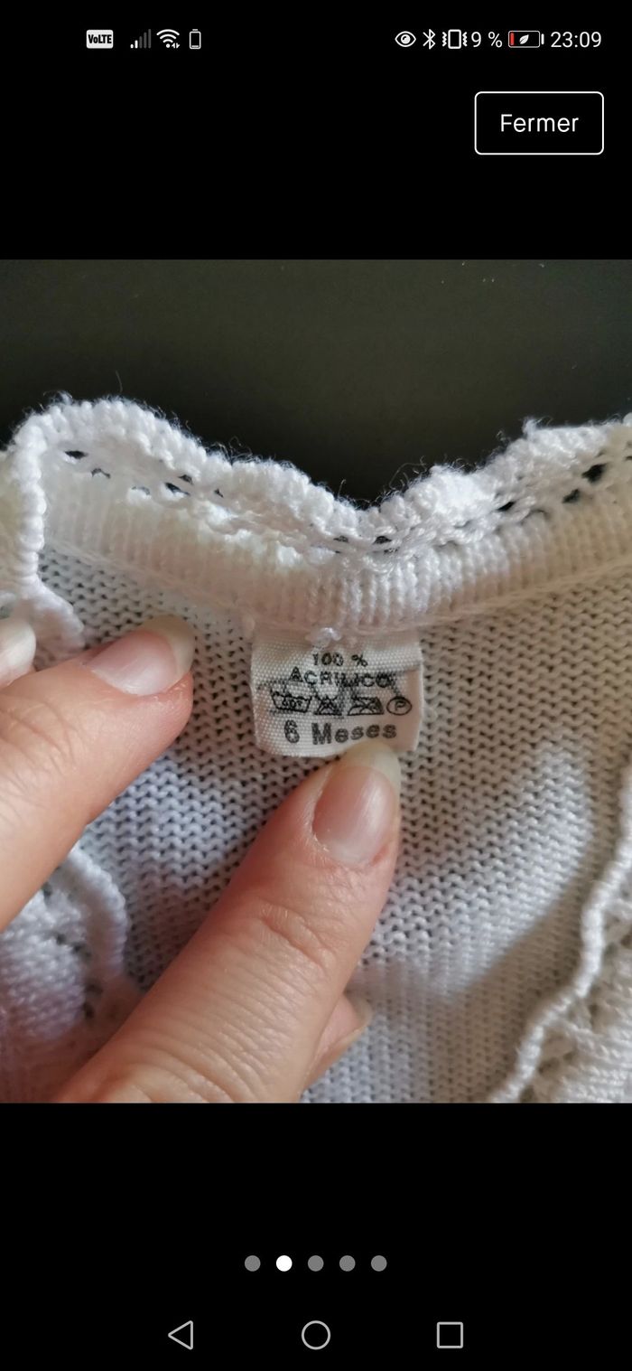 Gilet dentelle - photo numéro 2