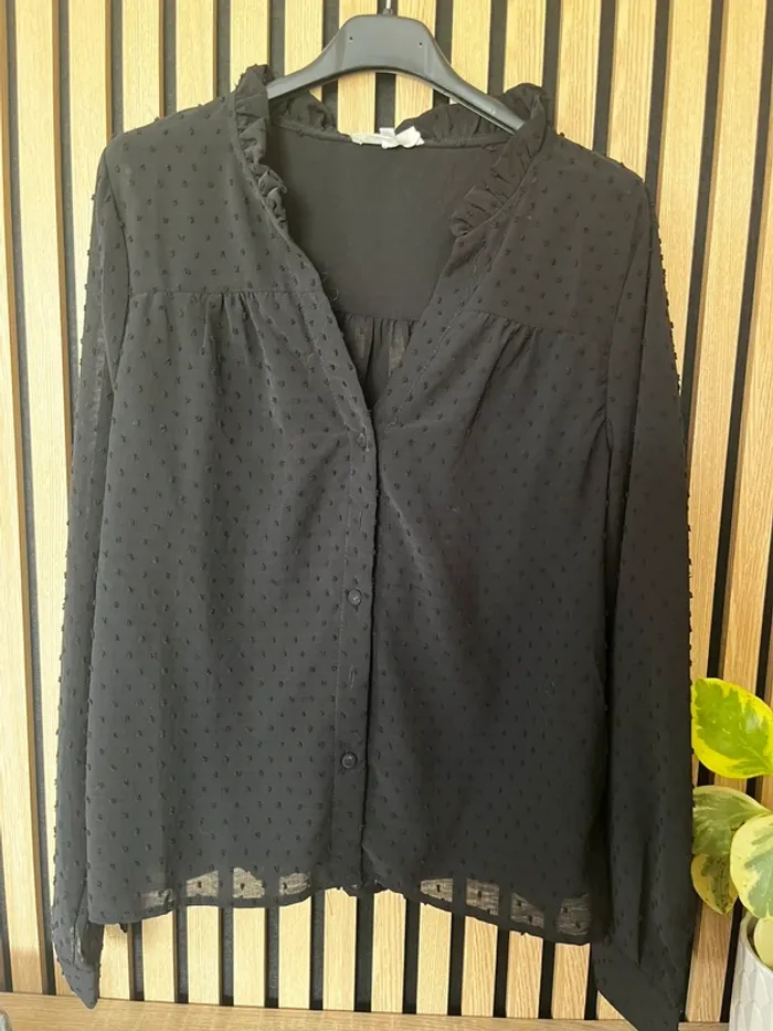 Blouse noire taille M - photo numéro 2