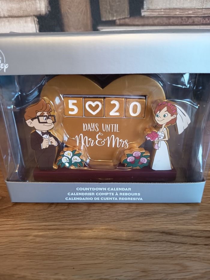 Calendrier décompte mariage la Haut neuf