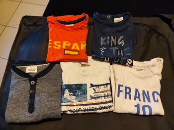 Lot t-shirt Tape à l'oeil 