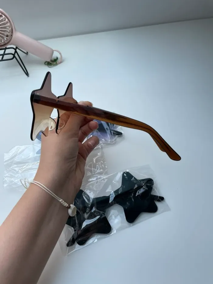 Lot 3 lunettes étoile - photo numéro 4
