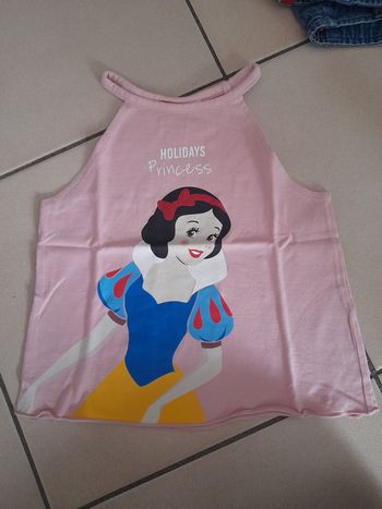 Top blanche neige 5 ans