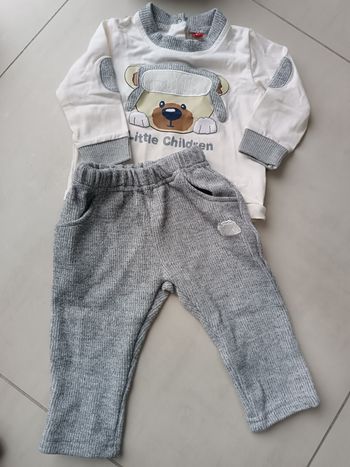 Tee-shirt manches longues+pantalon