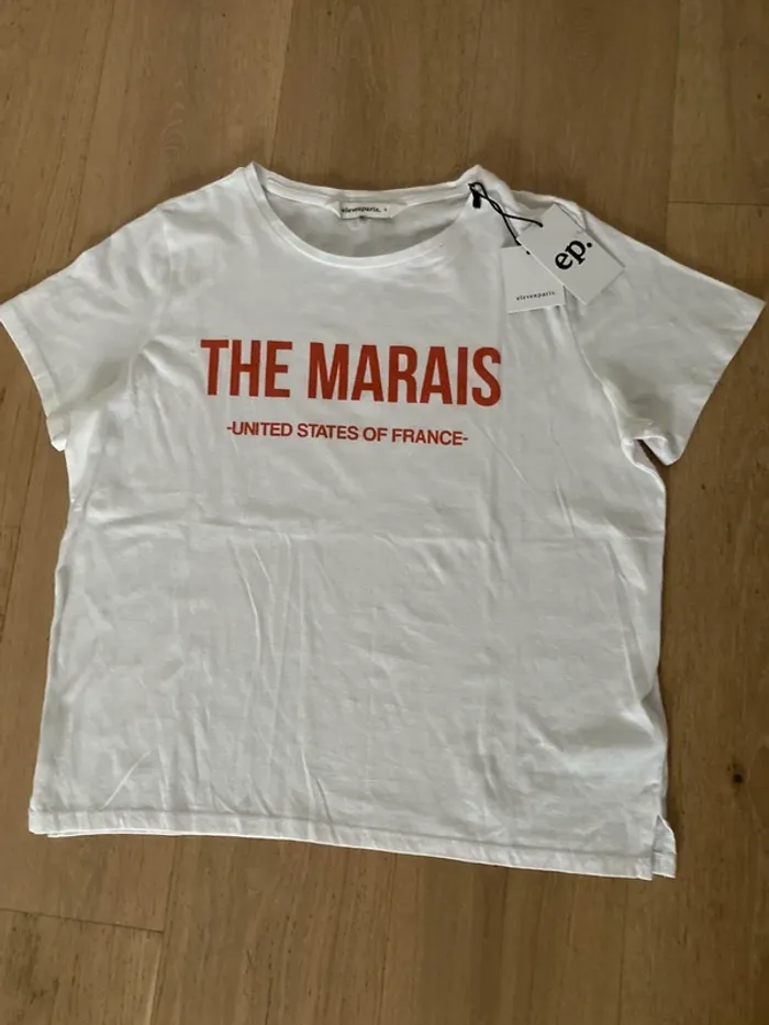 ElevenParis t-shirt blanc Marais - photo numéro 2