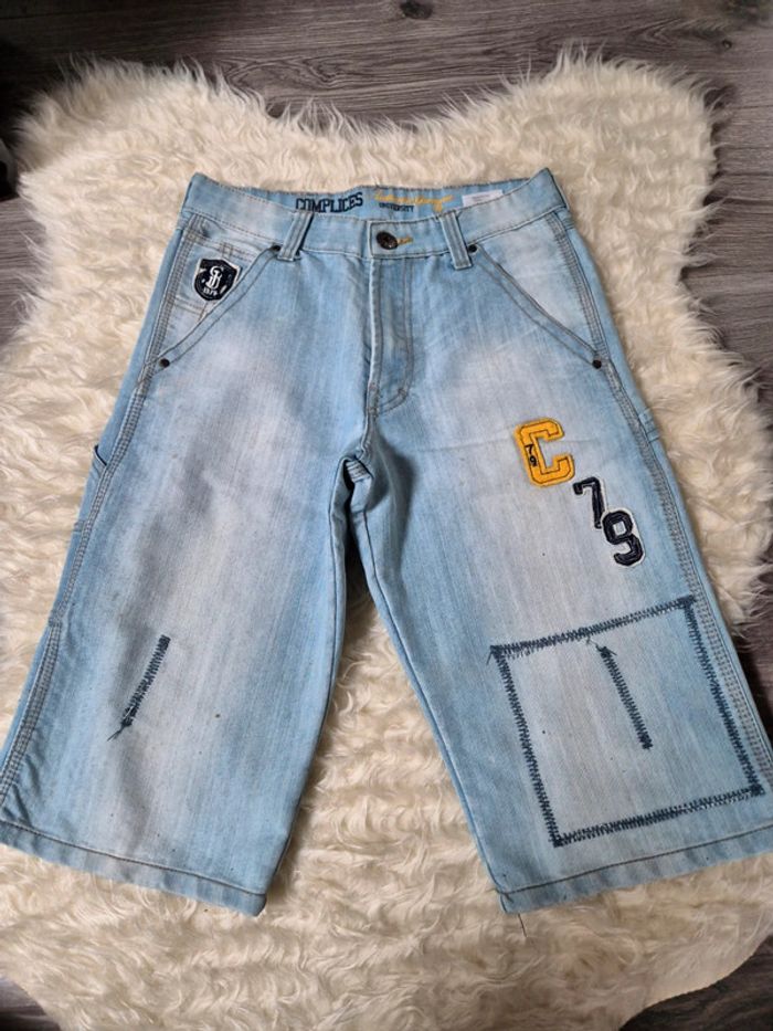 Lot de 3 bermudas et pantacourts garçon T. 12 ans - photo numéro 4