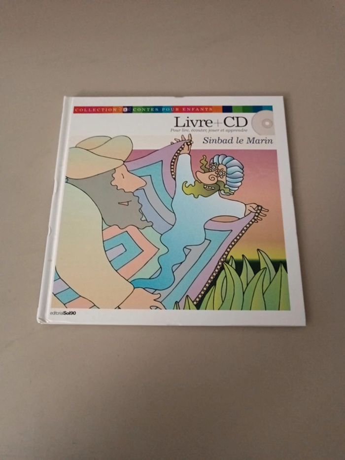 Livre + CD Sinbad le marin. Pour lire écouter jouer et apprendre collection contes pour enfants