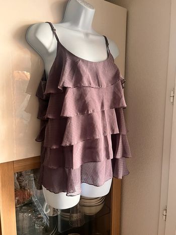 Top froufrou violet