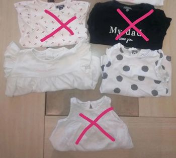 Hauts manches courtes