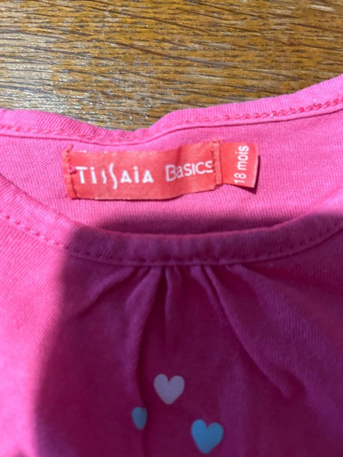 T-shirt manche courte fushia - photo numéro 2