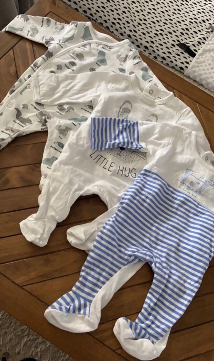 Lot 3 pyjamas légers