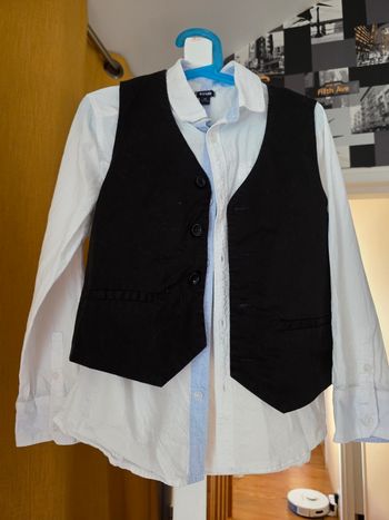Chemise avec gilet