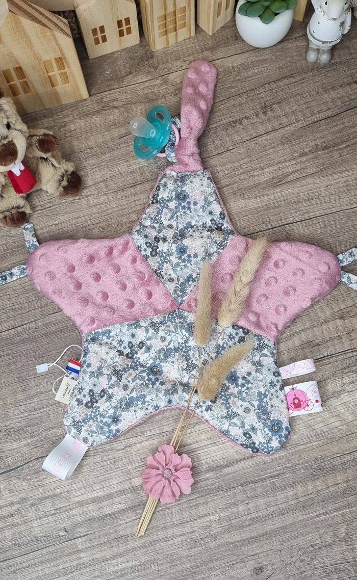 Doudou Étoile Rose - photo numéro 2