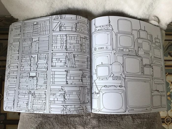 Grand Livre coloriage , coloriage Fantastic collection(0124) 30X29 cm - photo numéro 9