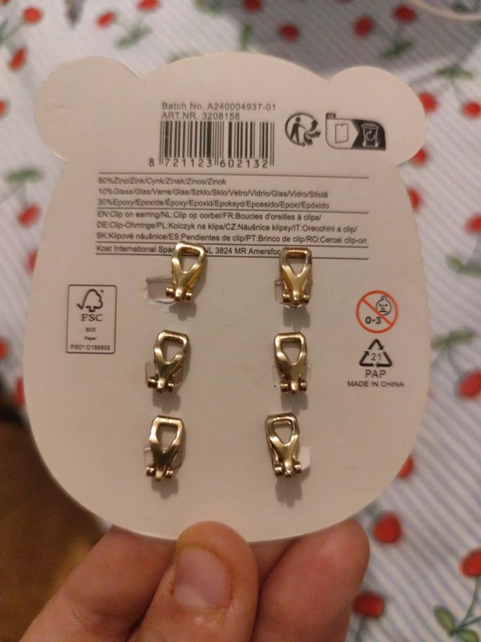 Boucle d'oreille clip - photo numéro 2