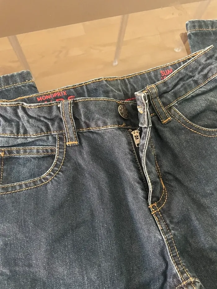 Jean slim enfant 10 ans Monoprix Kids Boy - photo numéro 3