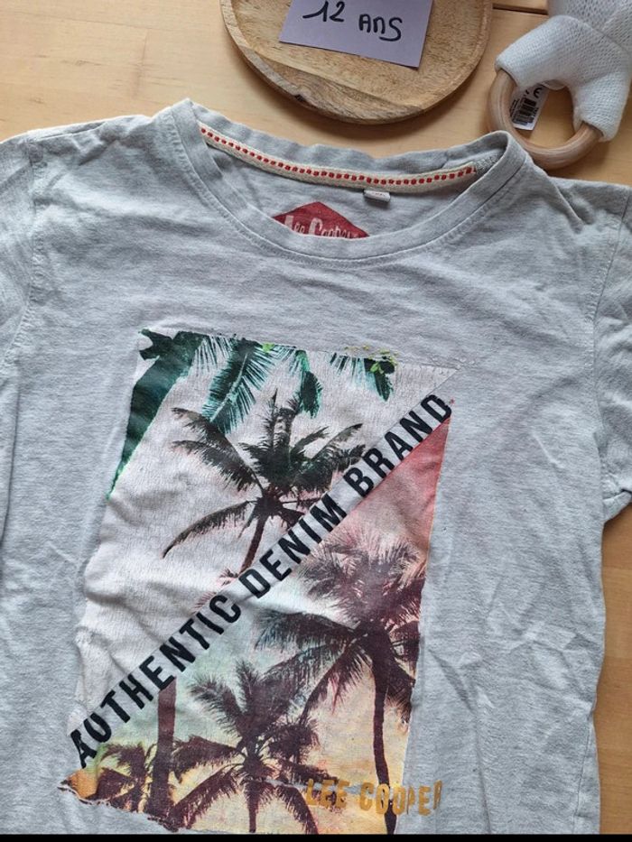 T-shirt manches courtes pour Garçon taille 12ans très bon état - photo numéro 4