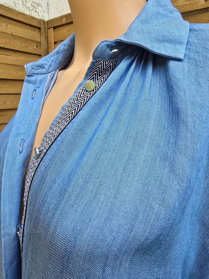 Chemise blouse 🍒Laure + Max🍒taille du 34 au 42 - photo numéro 3