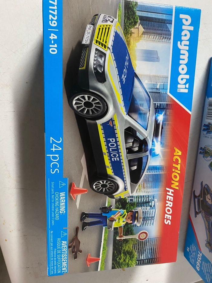 Voiture police playmobil
