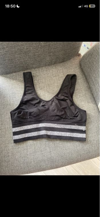 Brassière noire undiz