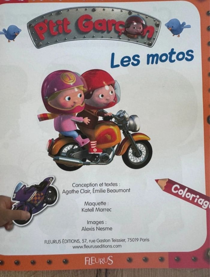 Cahier d'activités P'tit Garçon fleurus neuf - photo numéro 2