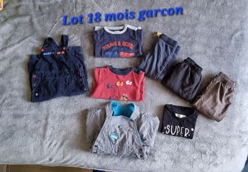 Lot 18 mois garçon