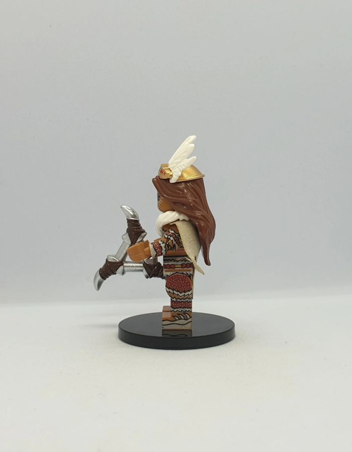 🏯 Figurine Courage des Trois Royaumes - Madame Zhu Rong - (Style Lego) 🏯 - photo numéro 2