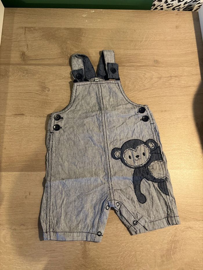 Salopette short