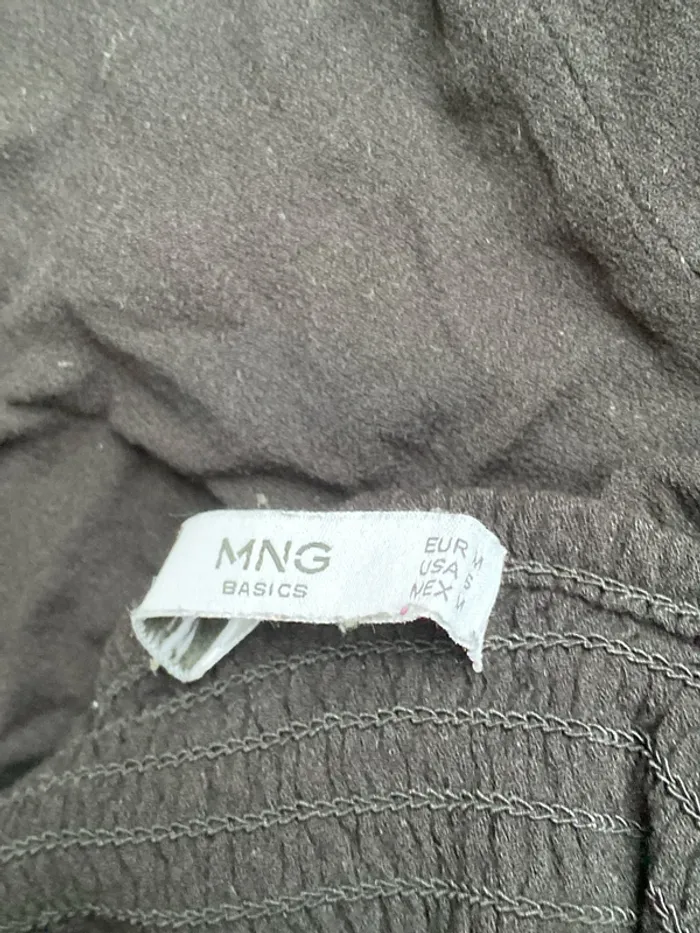 Mini robe noire Mango - photo numéro 5