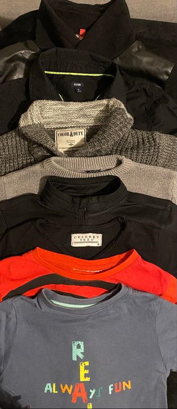 Lot de 7 pièces pour garçon en taille 8 ans
