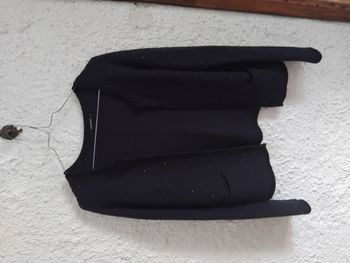 Veste paillètes noire