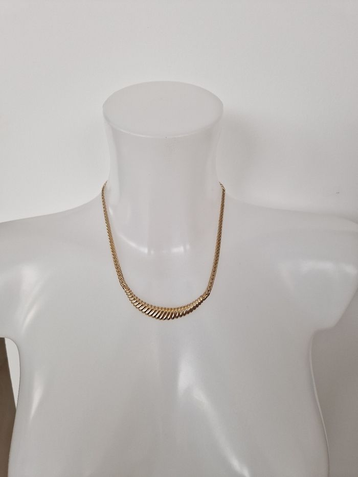 Collier vintage dorée