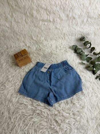Short en jean Next taille 12-18 mois