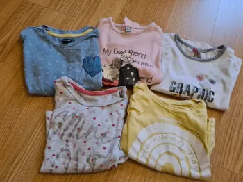Lot t-shirts manches longues 3 ans