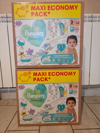 Pampers harmonie taille 3