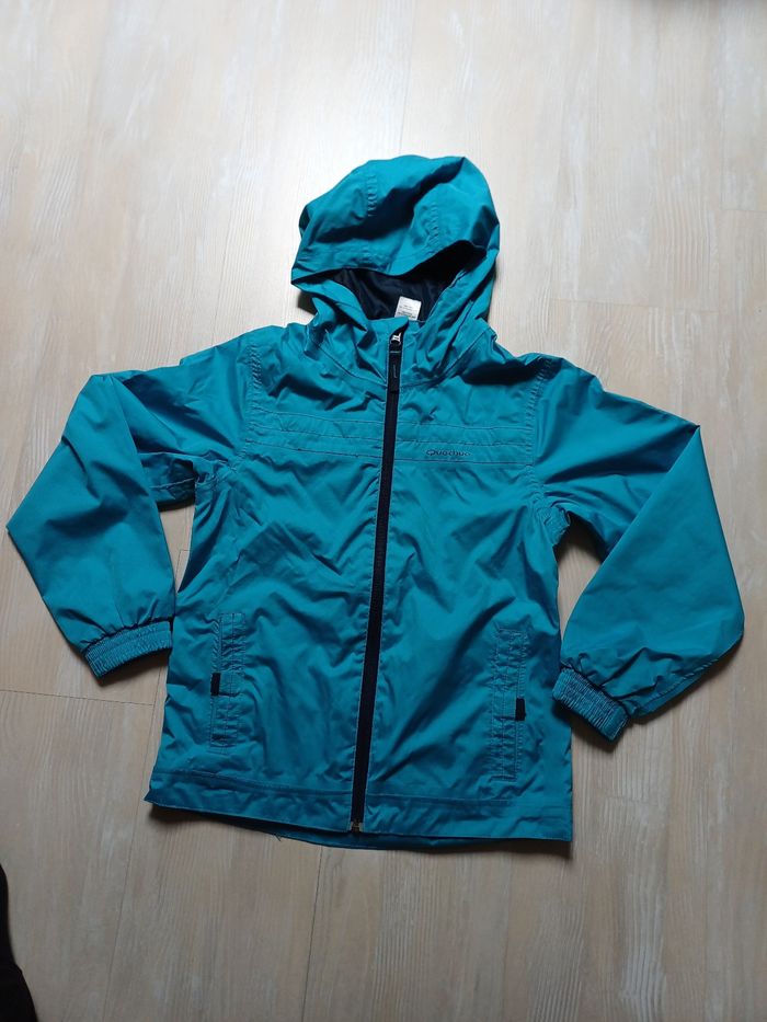 Veste coupe vent imperméable Quechua 10 ans garçon - photo numéro 1