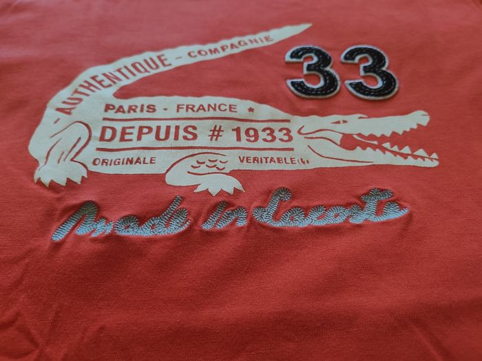 Tee shirt Lacoste Taille S - photo numéro 2